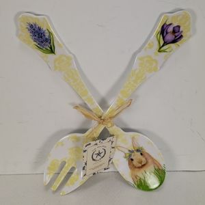 NEW THE PRAIRIE RACHEL ASHWELL MELAMINE FORK SPOON